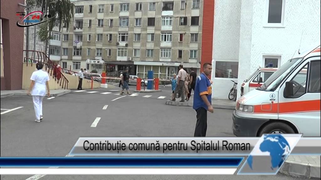 Contribuție comună pentru Spitalul Roman
