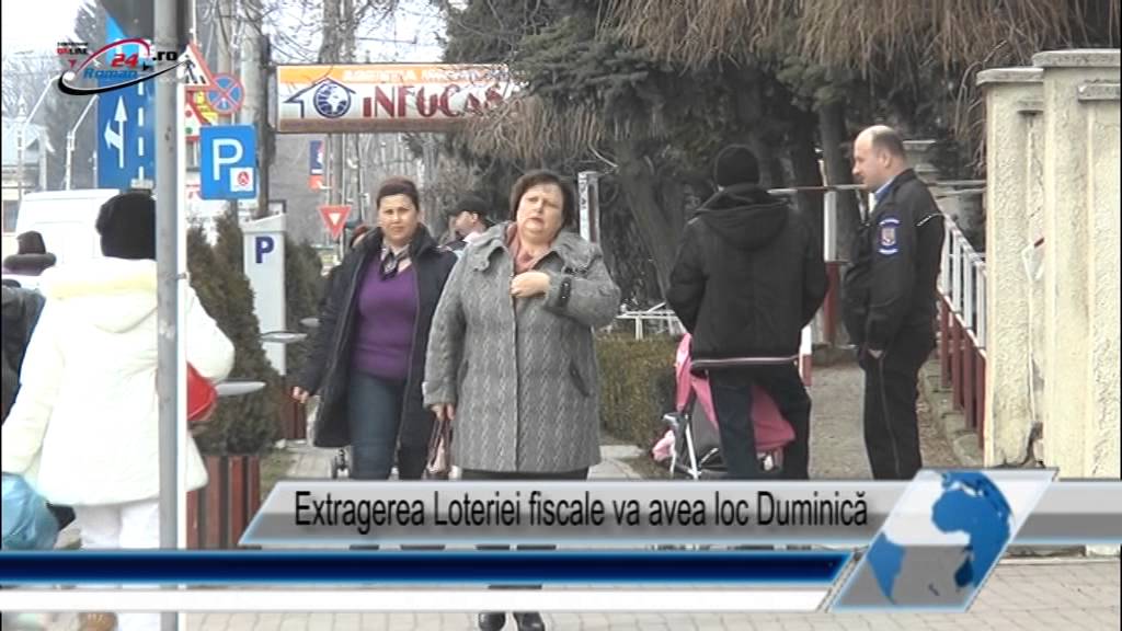Extragerea Loteriei fiscale va avea loc Duminică