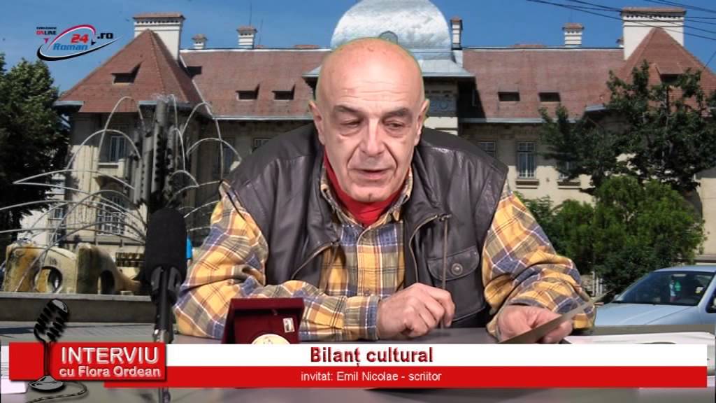 Interviu cu Flora Ordean – Bilant Cultural, invitat Emil Nicolae, scriitor