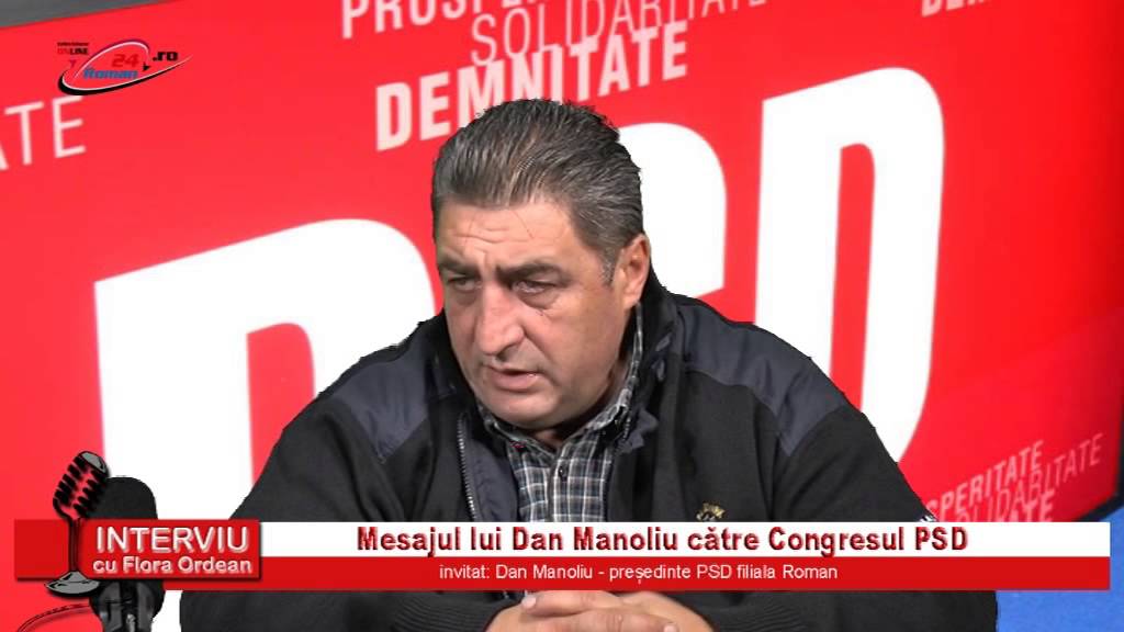 Interviu cu Flora Ordean – Mesajul lui Dan Manoliu catre Congresul PSD