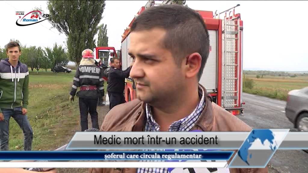 Medic mort intr-un accident