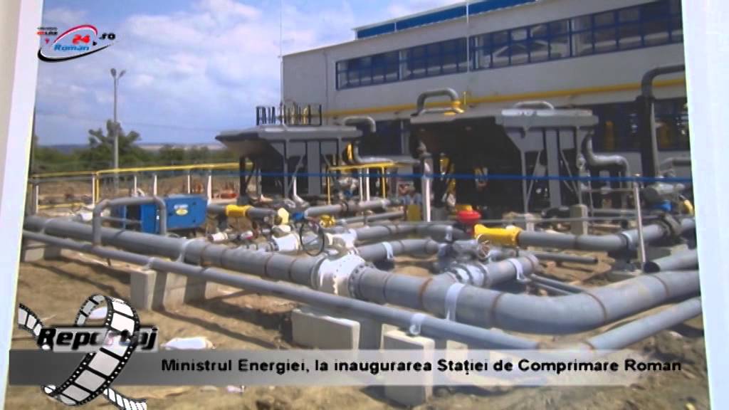 Ministrul Energiei, la inaugurarea statiei de comprimare Roman