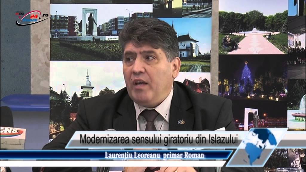 Modernizarea sensului giratoriu din Islazului