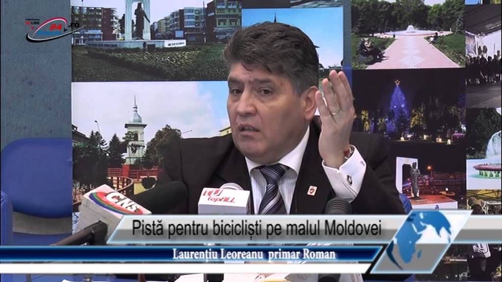 Pistă pentru bicicliști pe malul Moldovei