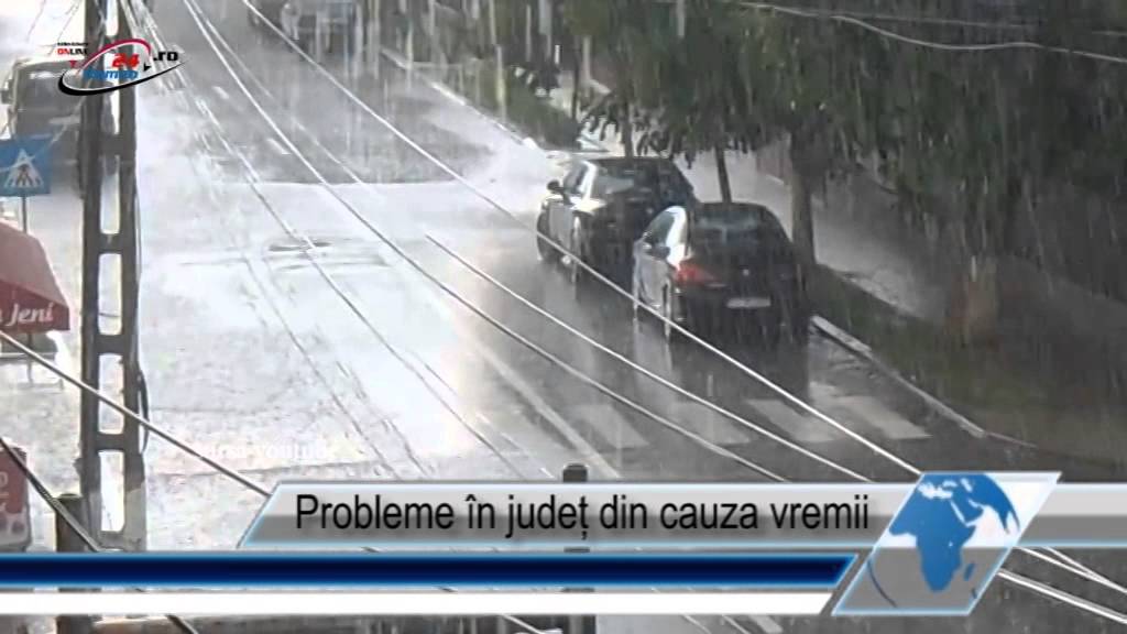 Probleme în județ din cauza vremii