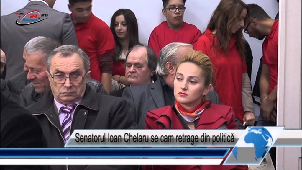 Senatorul Ioan Chelaru se cam retrage din politică