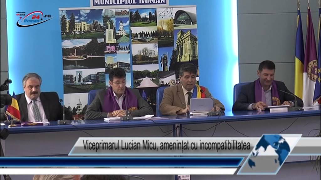 Viceprimarul Lucian Micu, amenințat cu incompatibilitatea