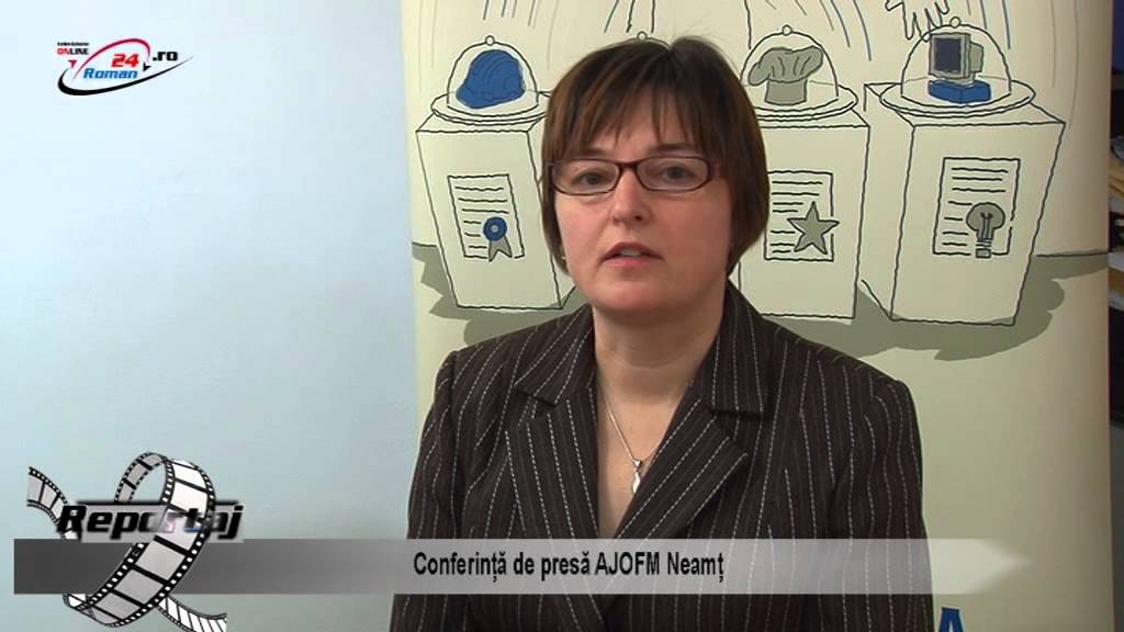 Conferință de presă AJOFM Neamț
