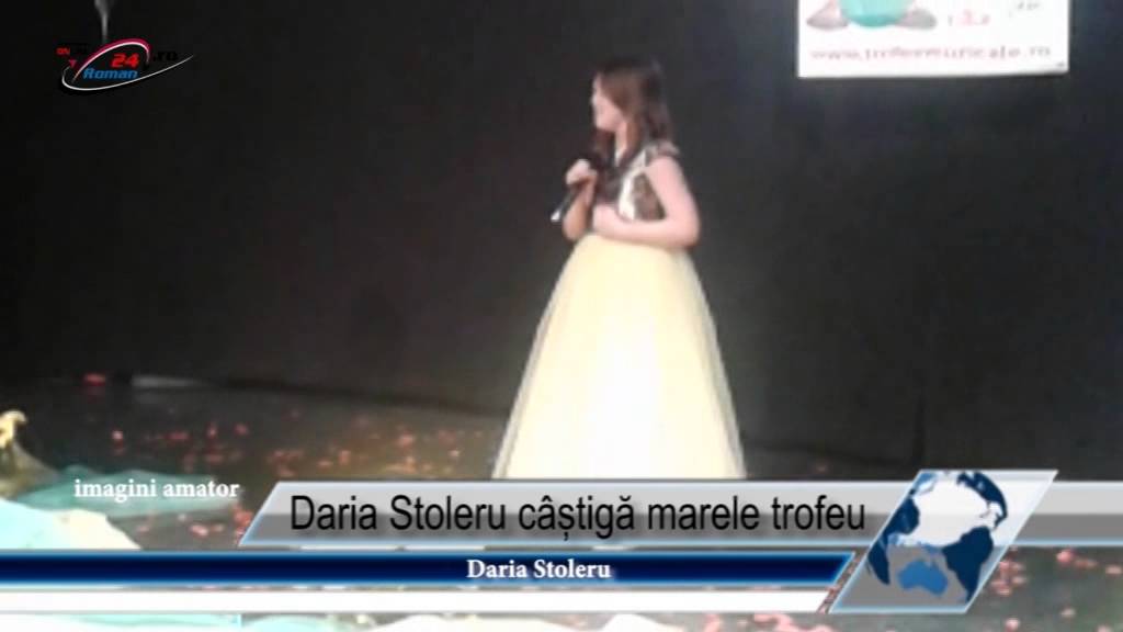 Daria Stoleru cîștigă marele trofeu