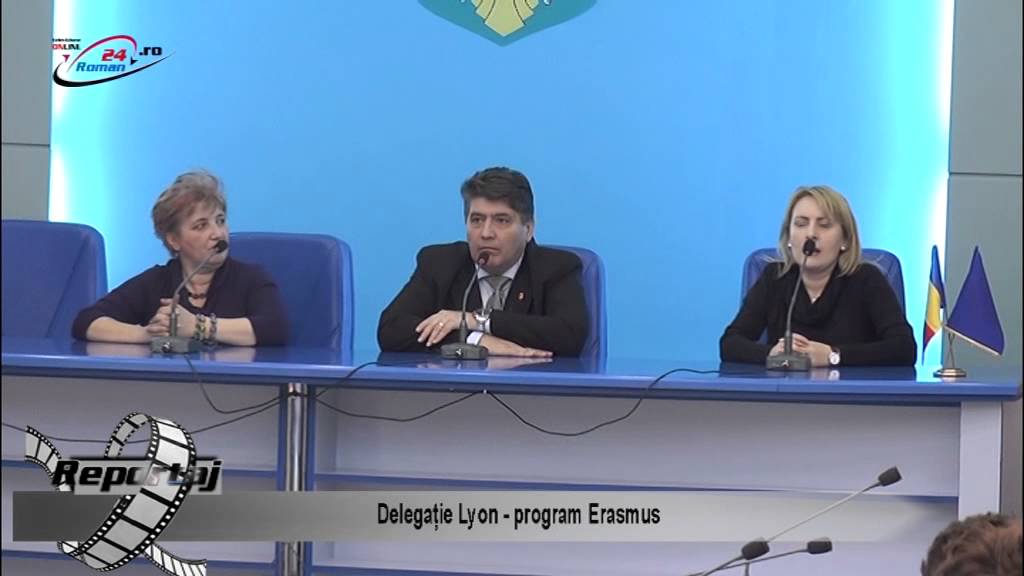 Delegație de la Lyon – program Erasmus