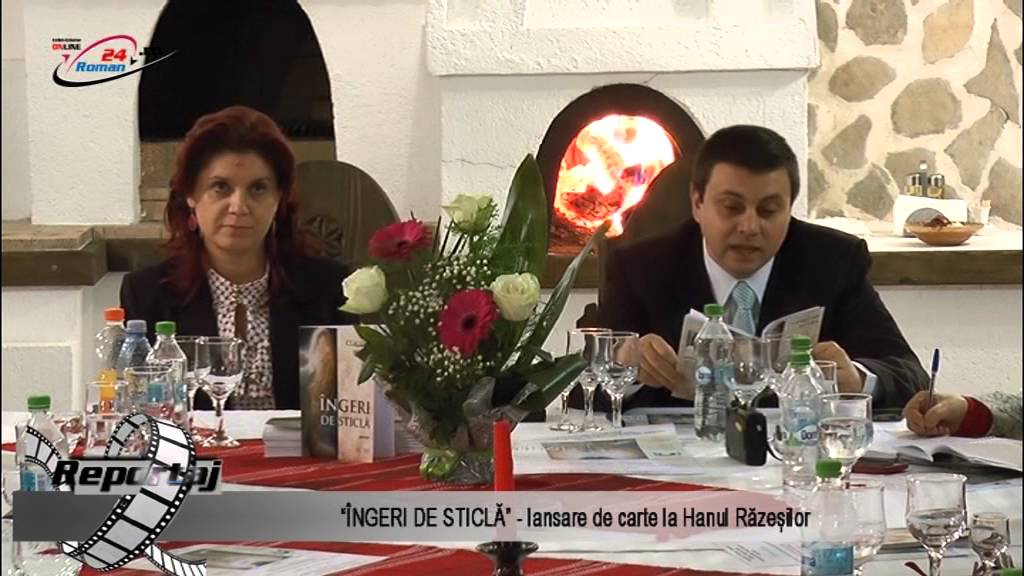 Ingeri de sticlă – Lansare de carte la Hanu Razesilor