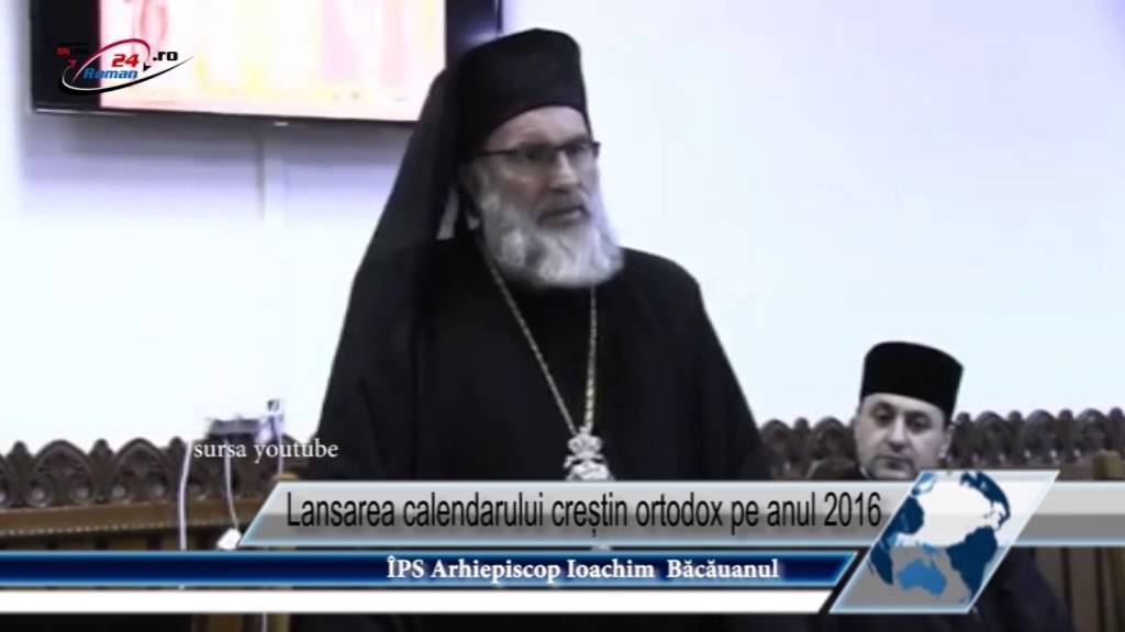 Lansarea calendarului creștin ortodox pe anul 2016