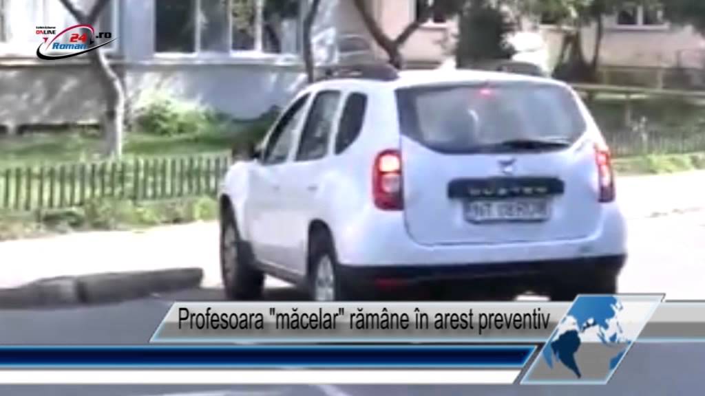 Profesoara măcelar rămâne în arest preventiv