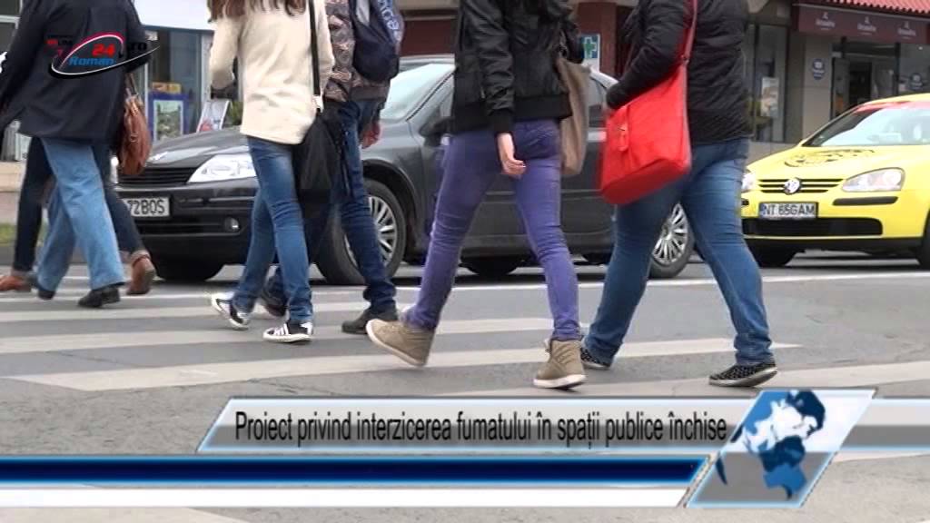 Proiect privind interzicerea fumatului în spații publice închise