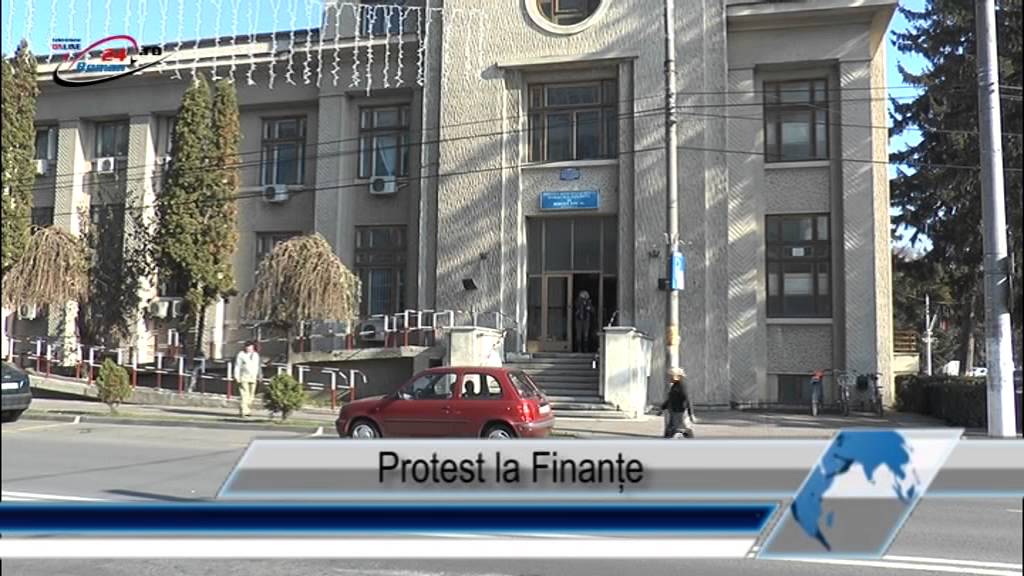 Protest la Finanțe
