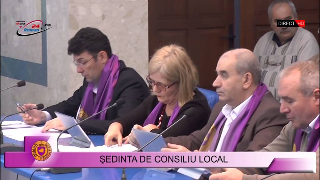 Ședință de consiliu local – 26.11.2015