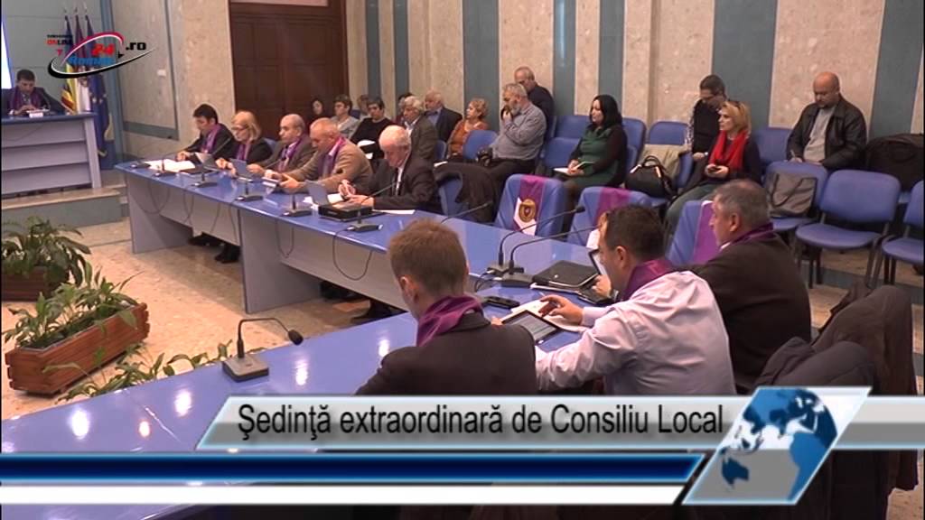 Şedinţă extraordinară de Consiliu Local