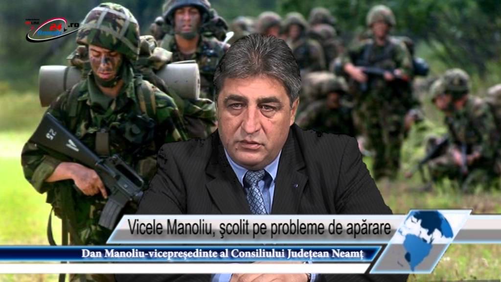 Vicele Manoliu, şcolit pe probleme de apărare