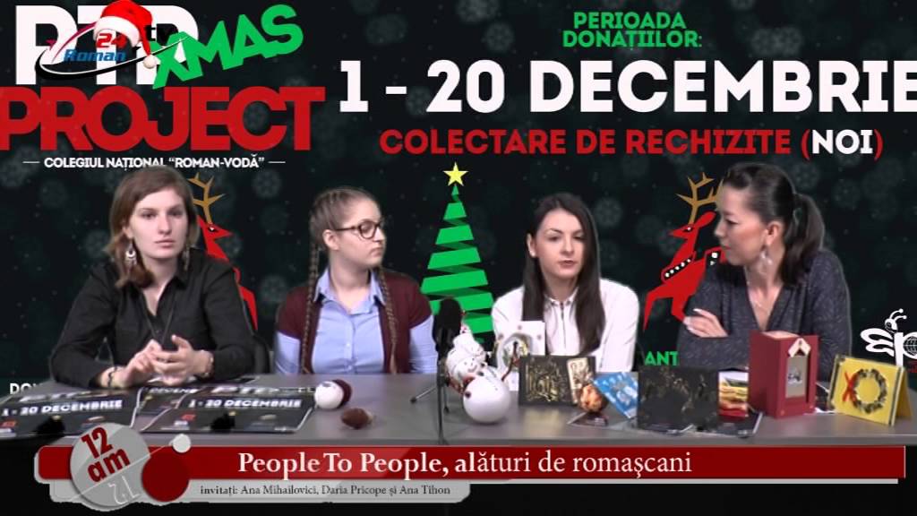 12 AM – People To People, alaturi de romascani!