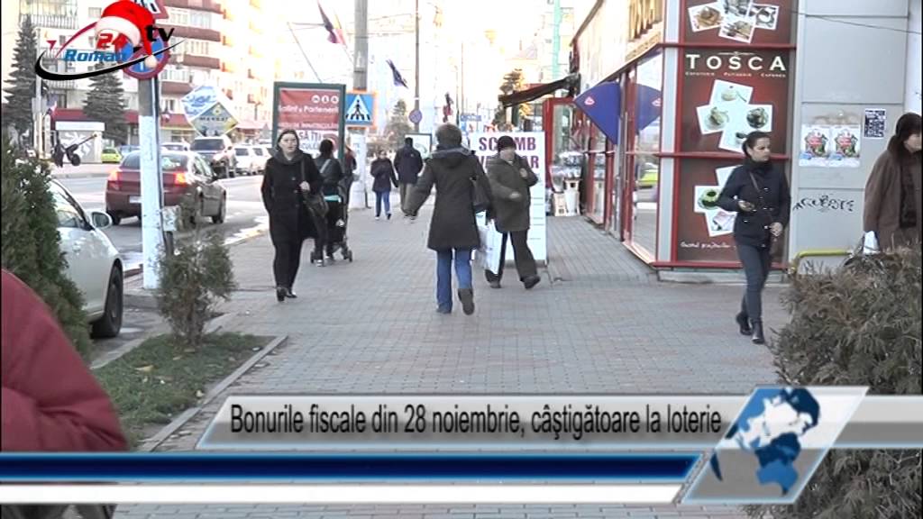 Bonurile fiscale din 28 noiembrie, câştigătoare la loterie