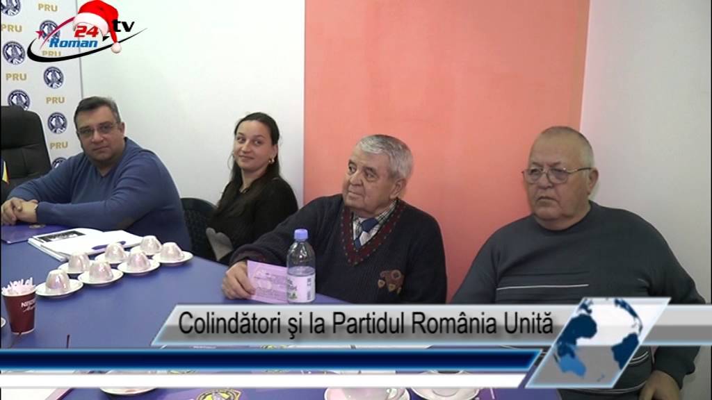 Colindători şi la Partidul România Unită