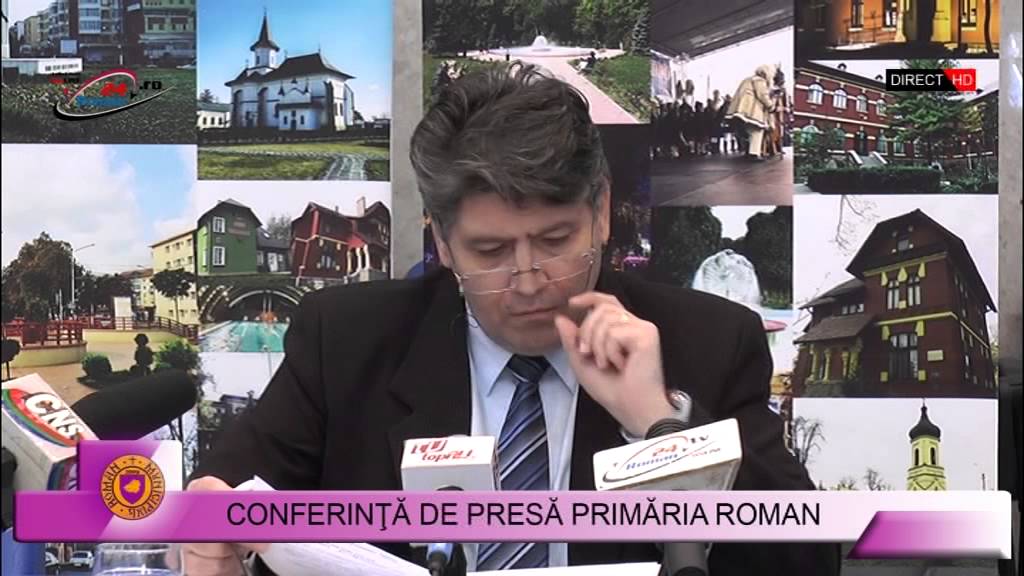 Conferinţă de presă Primăria Roman – 7.12.2015