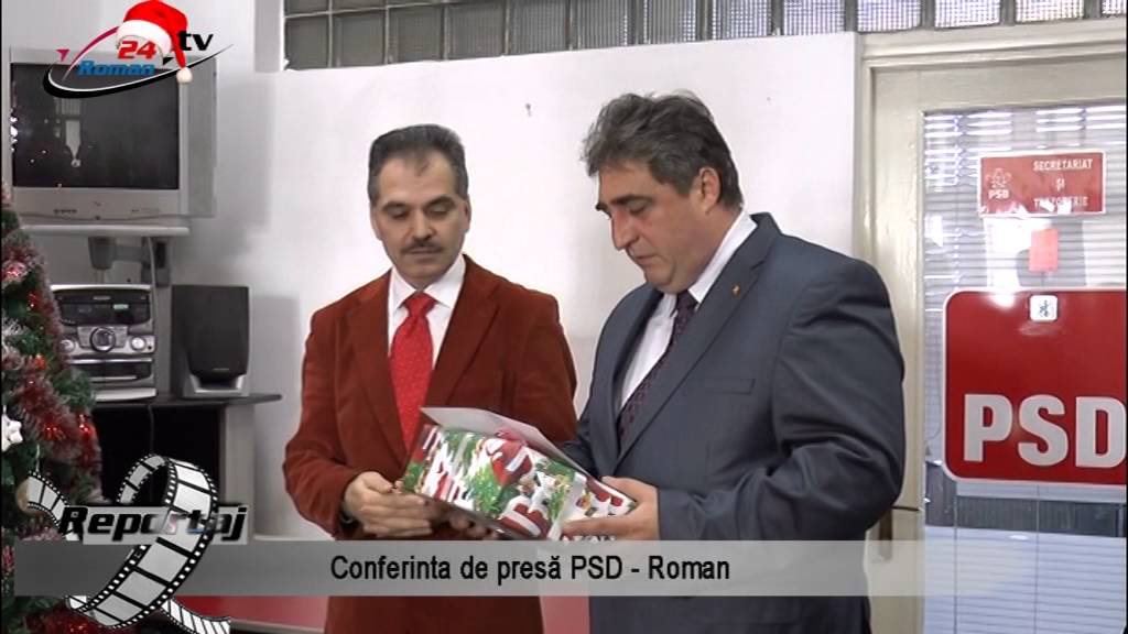 Conferinta de presă PSD – Roman 20.12.2015