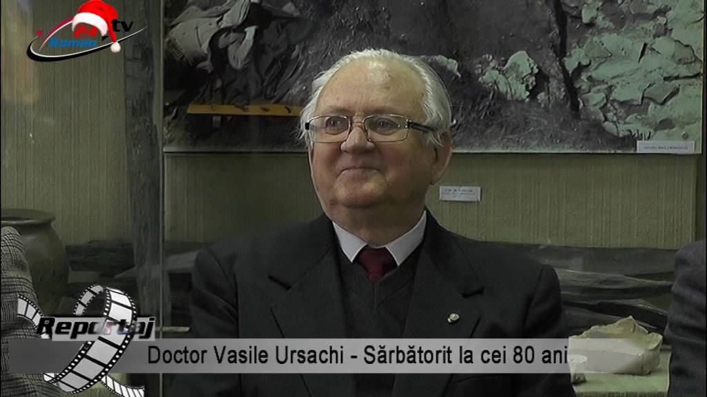 Doctor Vasile Ursachi – Sărbatorit la cei 80 ani