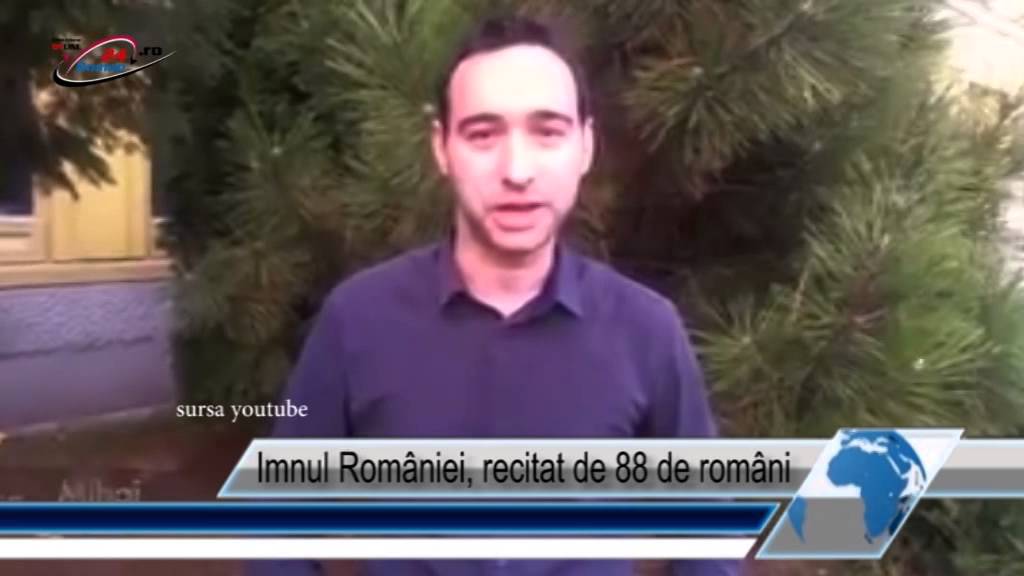 Imnul României, recitat de 88 de români