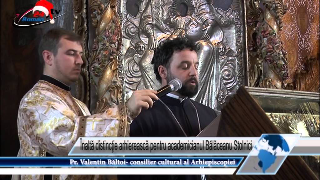 Înaltă distincţie arhierească pentru academicianul Bălăceanu Stolnici
