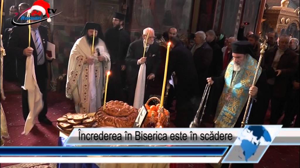 Încrederea în Biserica este în scădere