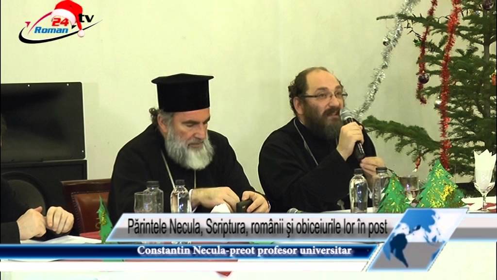 Părintele Necula, Scriptura, românii şi obiceiurile lor în post