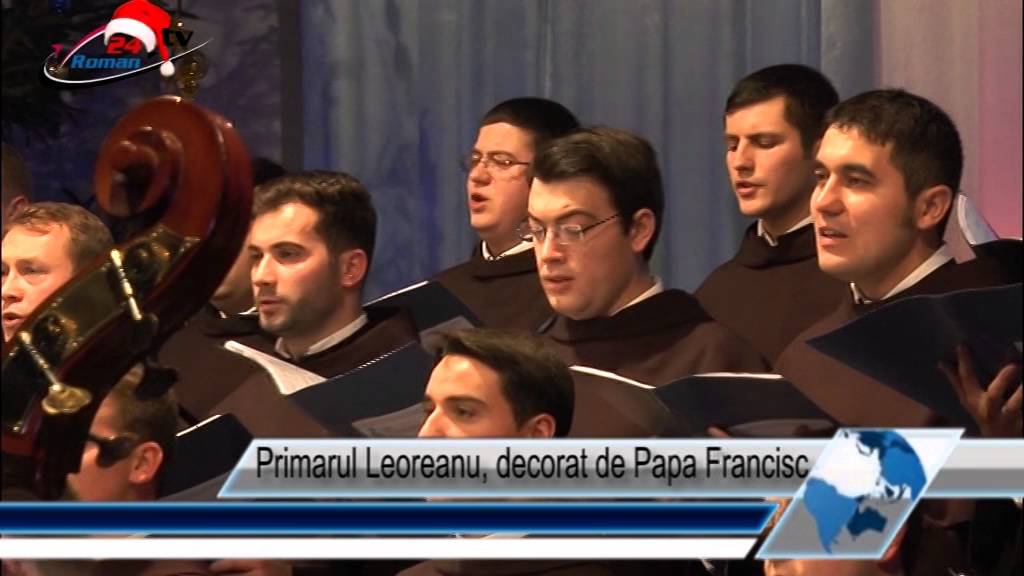 Primarul Leoreanu, decorat de Papa Francisc