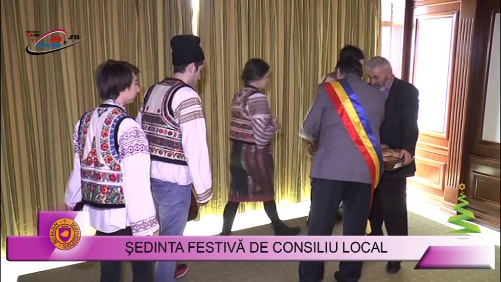 Şedinţă Festivă de Consiliu Local – 18.12.2015