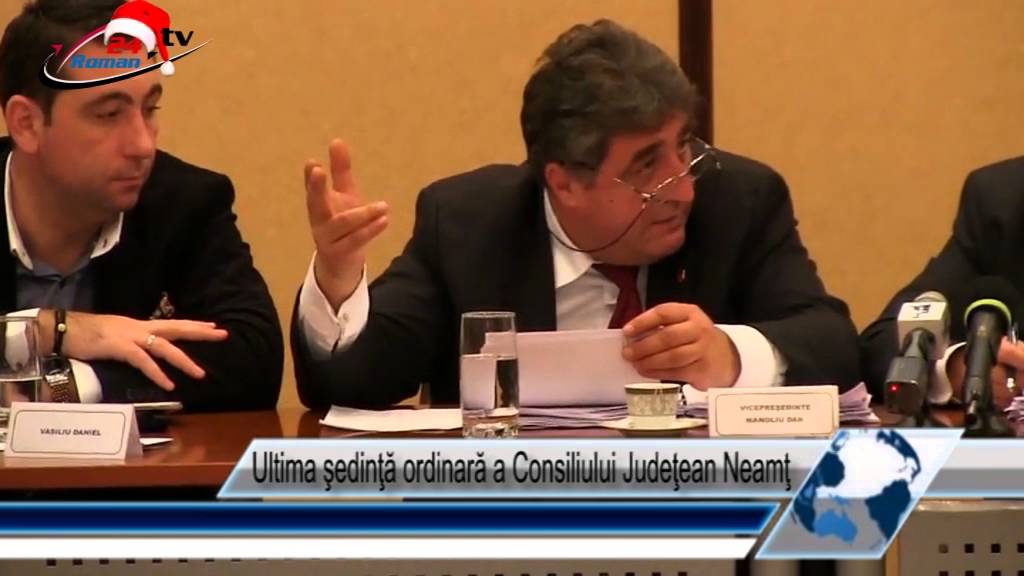 Ultima şedinţă ordinară a Consiliului Judeţean Neamţ