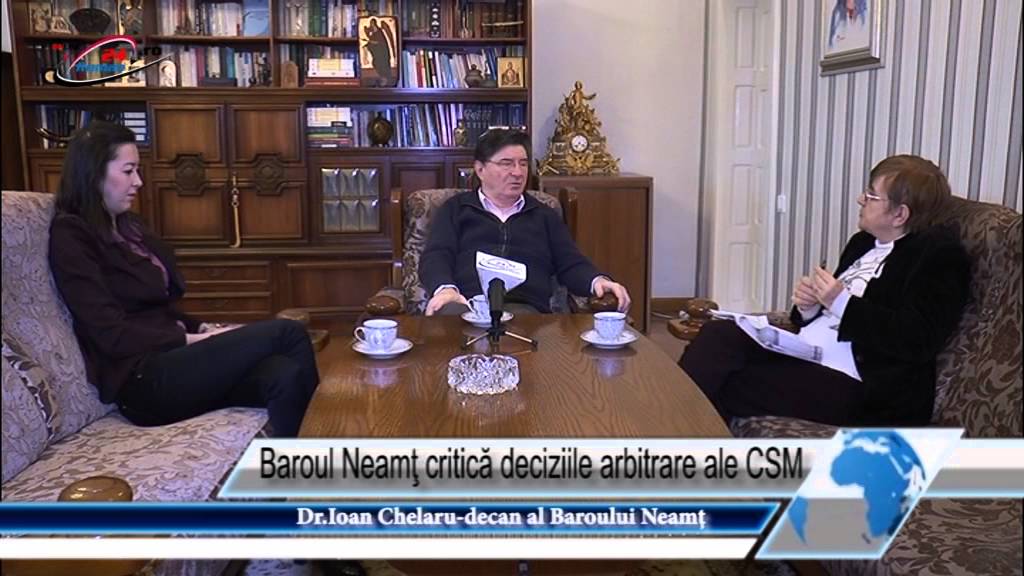 Baroul Neamţ critică deciziile arbitrare ale CSM