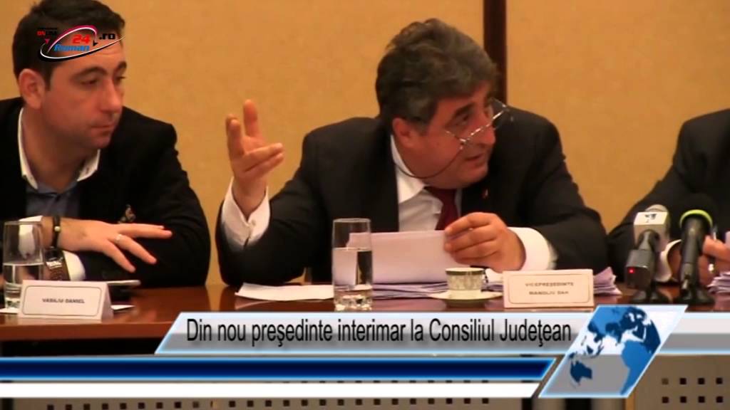 Din nou preşedinte interimar la Consiliul Judeţean