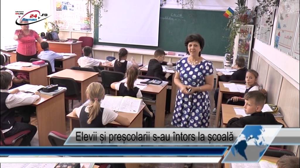 Elevii și preșcolarii s-au întors la școală