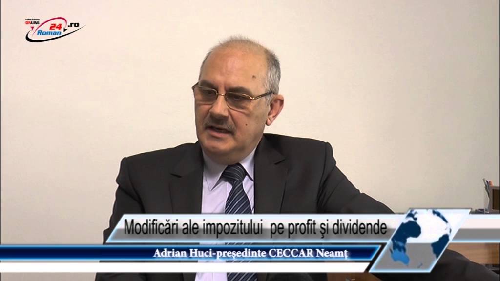 Modificări ale impozitului  pe profit şi dividende