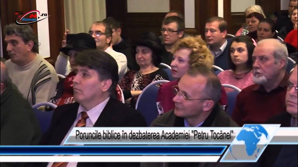 Poruncile biblice în dezbaterea Academiei  Petru Tocănel