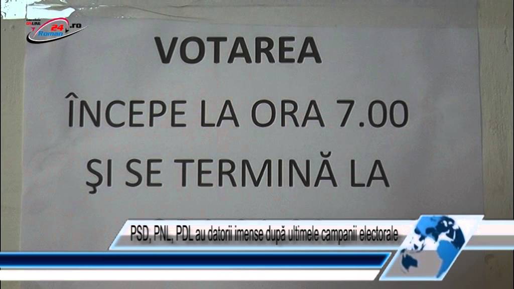 PSD, PNL, PDL au datorii imense după ultimele campanii electorale