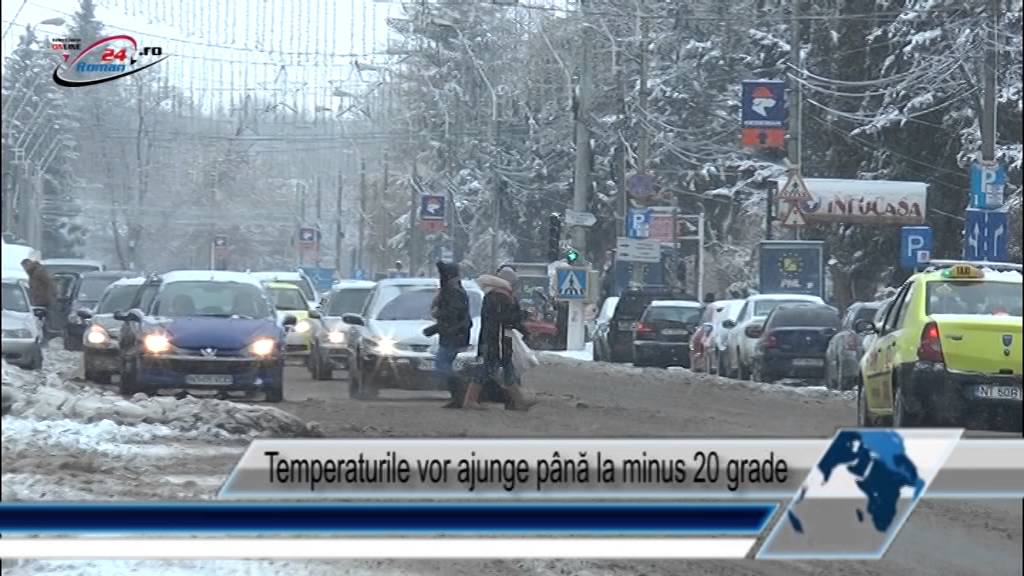 Temperaturile vor ajunge până la minus 20 grade