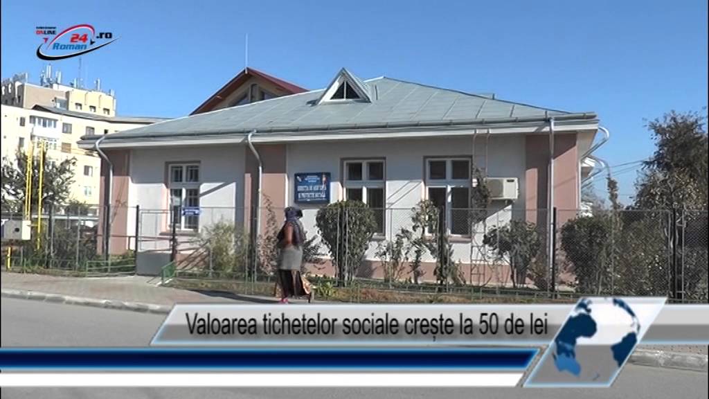 Valoarea tichetelor sociale crește la 50 de lei