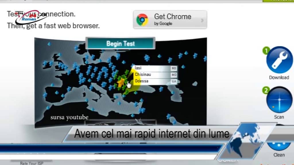 Avem cel mai rapid internet din lume