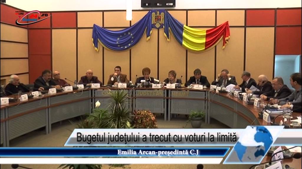 Bugetul judeţului a trecut cu voturi la limită