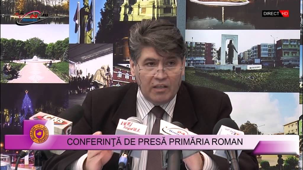 Conferinţă de presă Primaria Roman – 15.02.2016