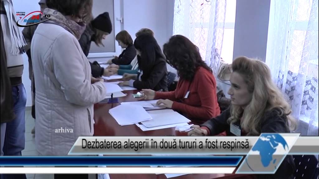 Dezbaterea alegerii în două tururi a fost respinsă