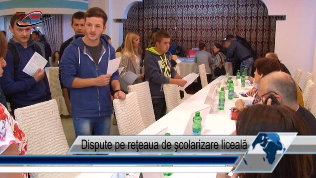 Dispute pe reţeaua de şcolarizare liceală