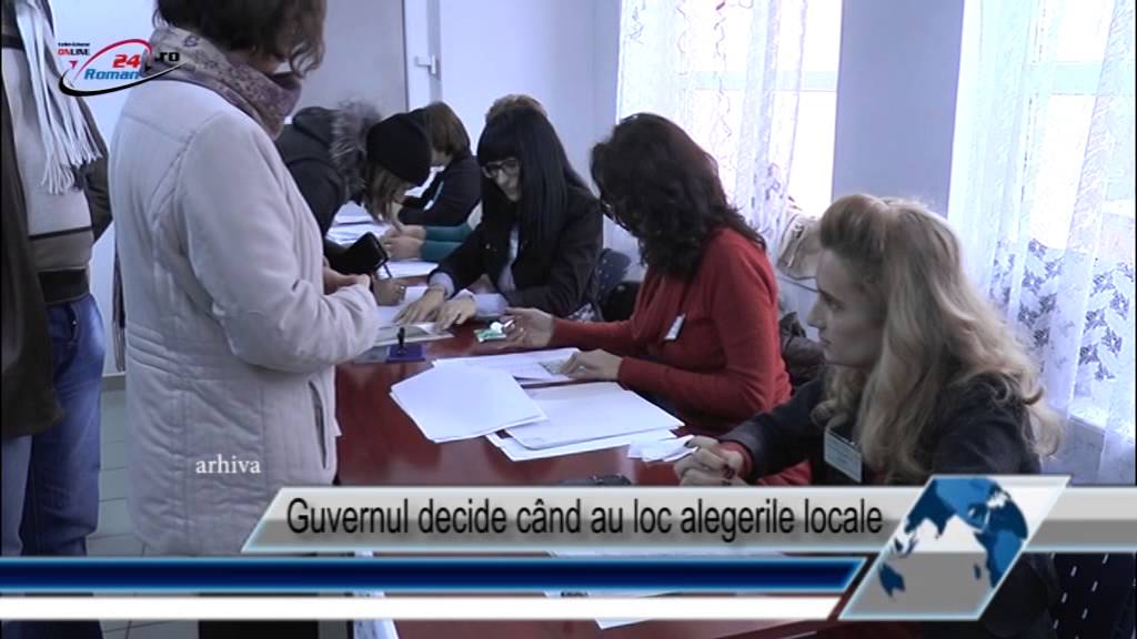 Guvernul decide când au loc alegerile locale
