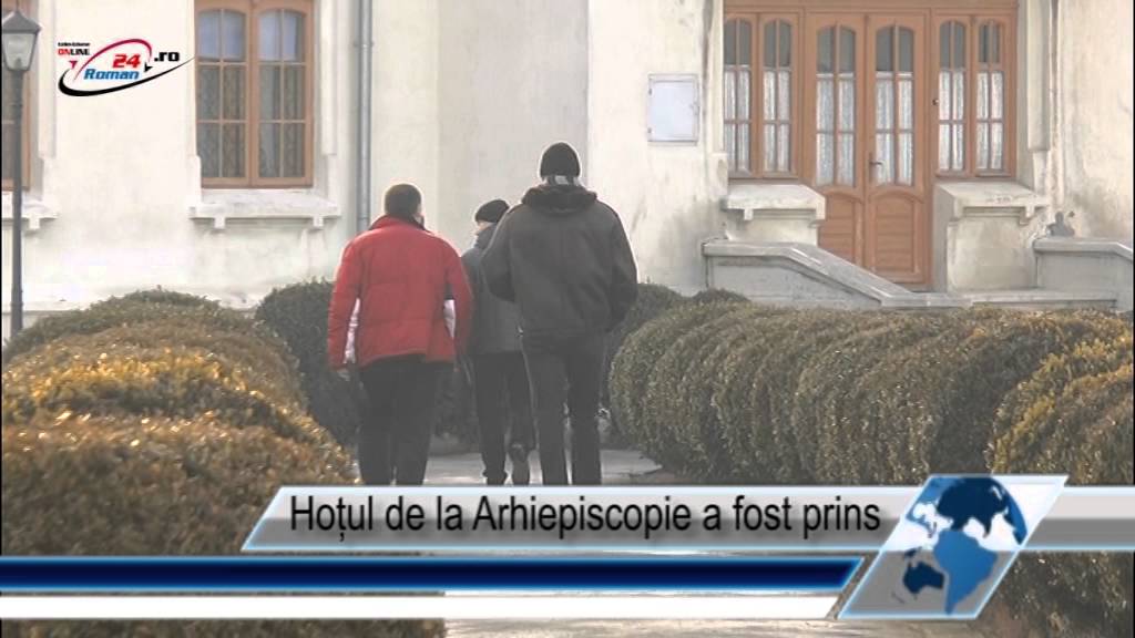Hoțul de la Arhiepiscopie a fost prins